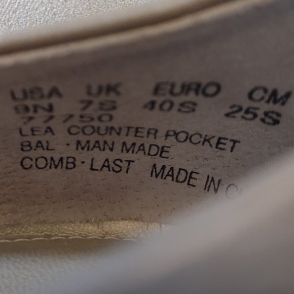 Hush Puppies Soft Style 77750 Darlene beige women’s skimmer flats, size 9N - Picture 5 of 5